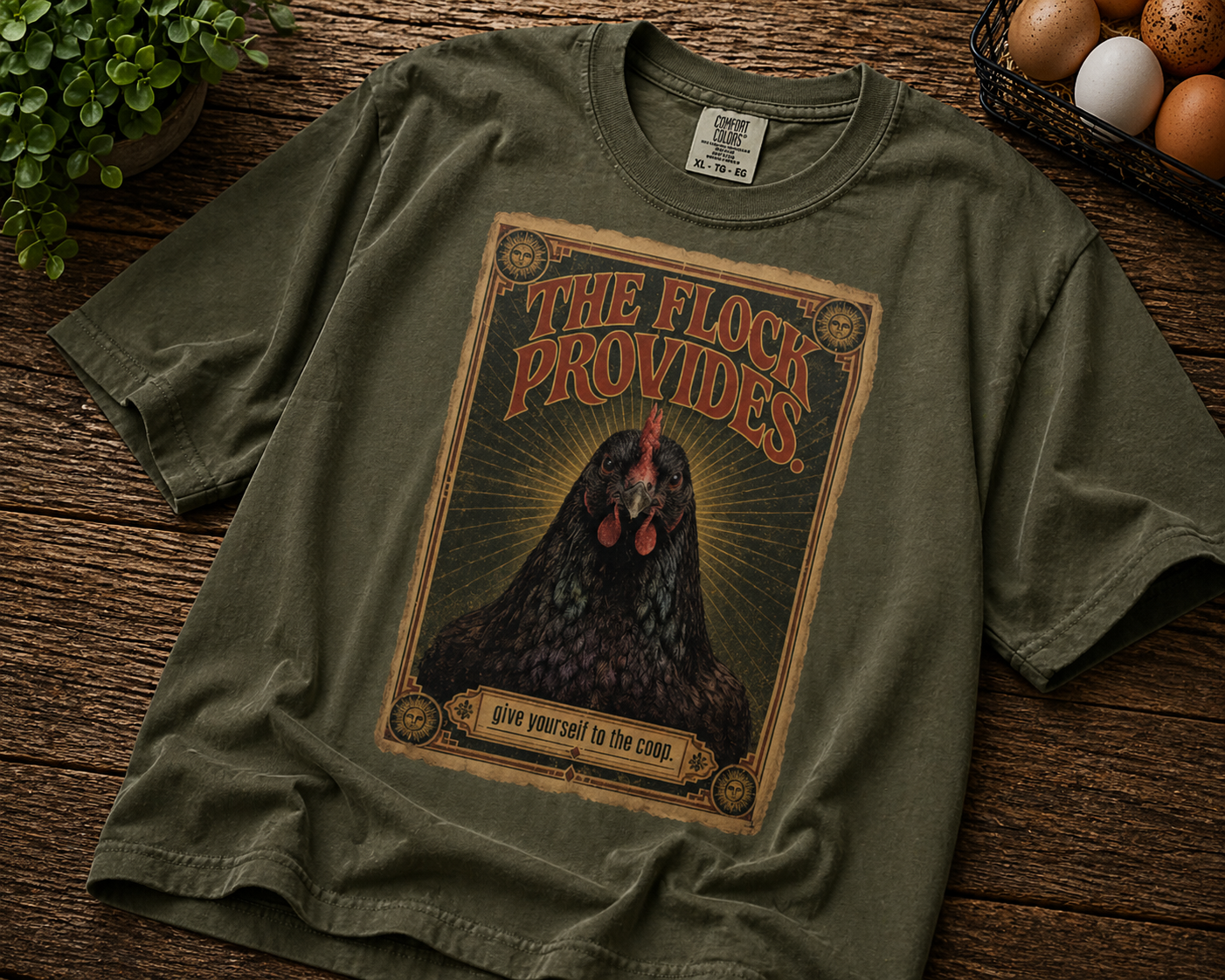The Flock Provides T-Shirt