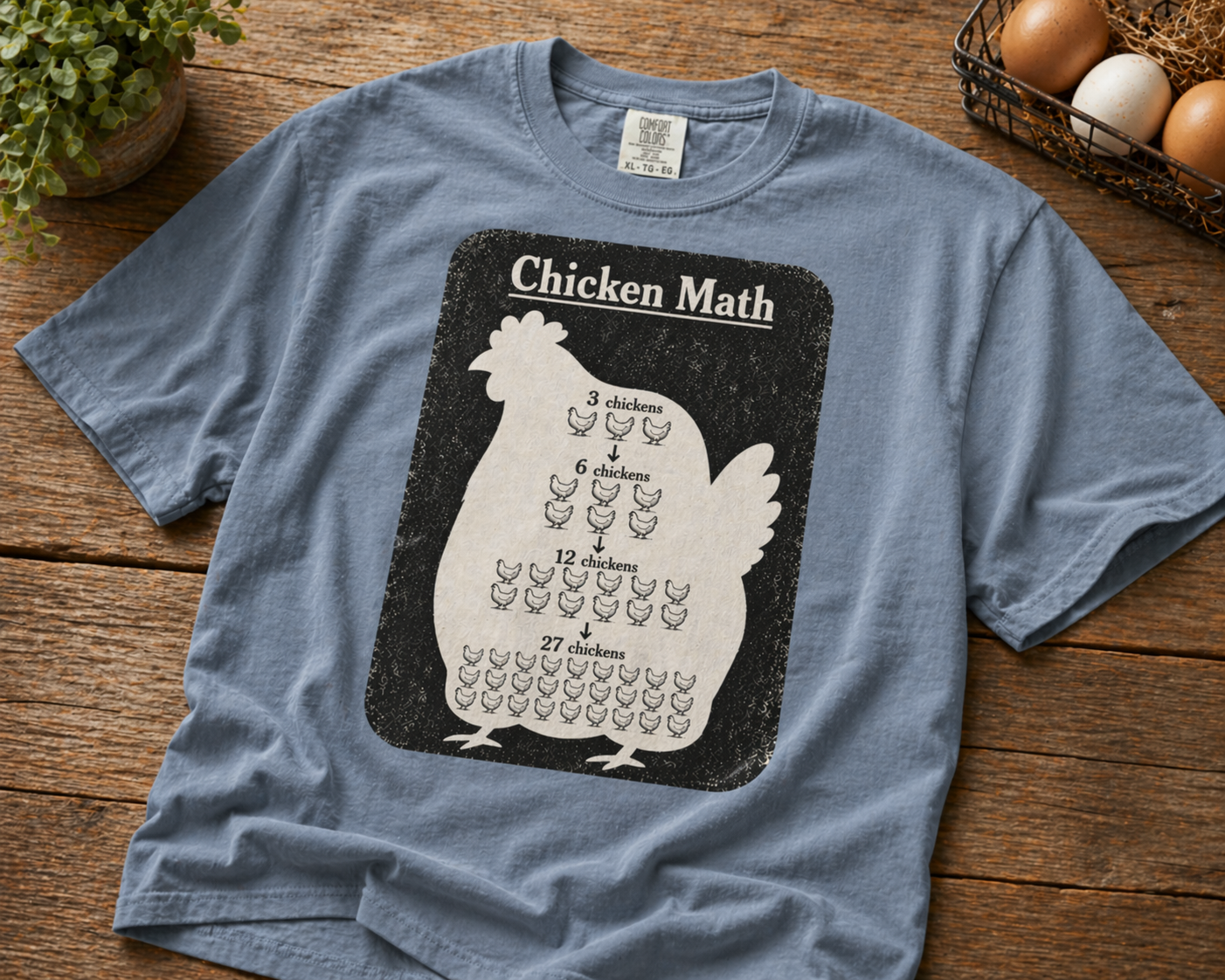 Chicken Math T-Shirt