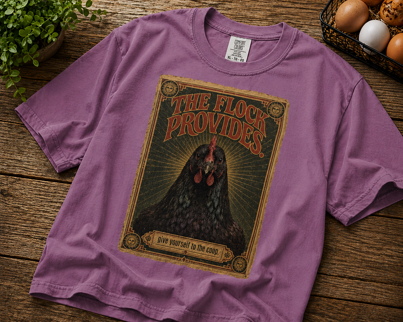 The Flock Provides T-Shirt