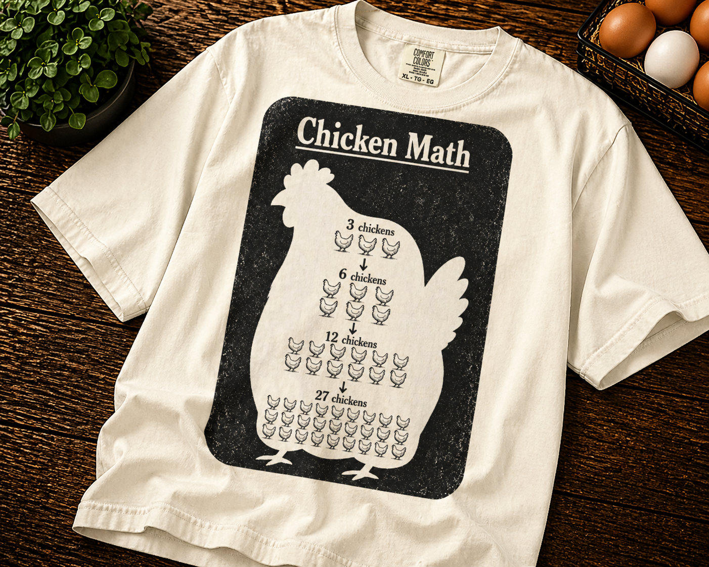 Chicken Math T-Shirt