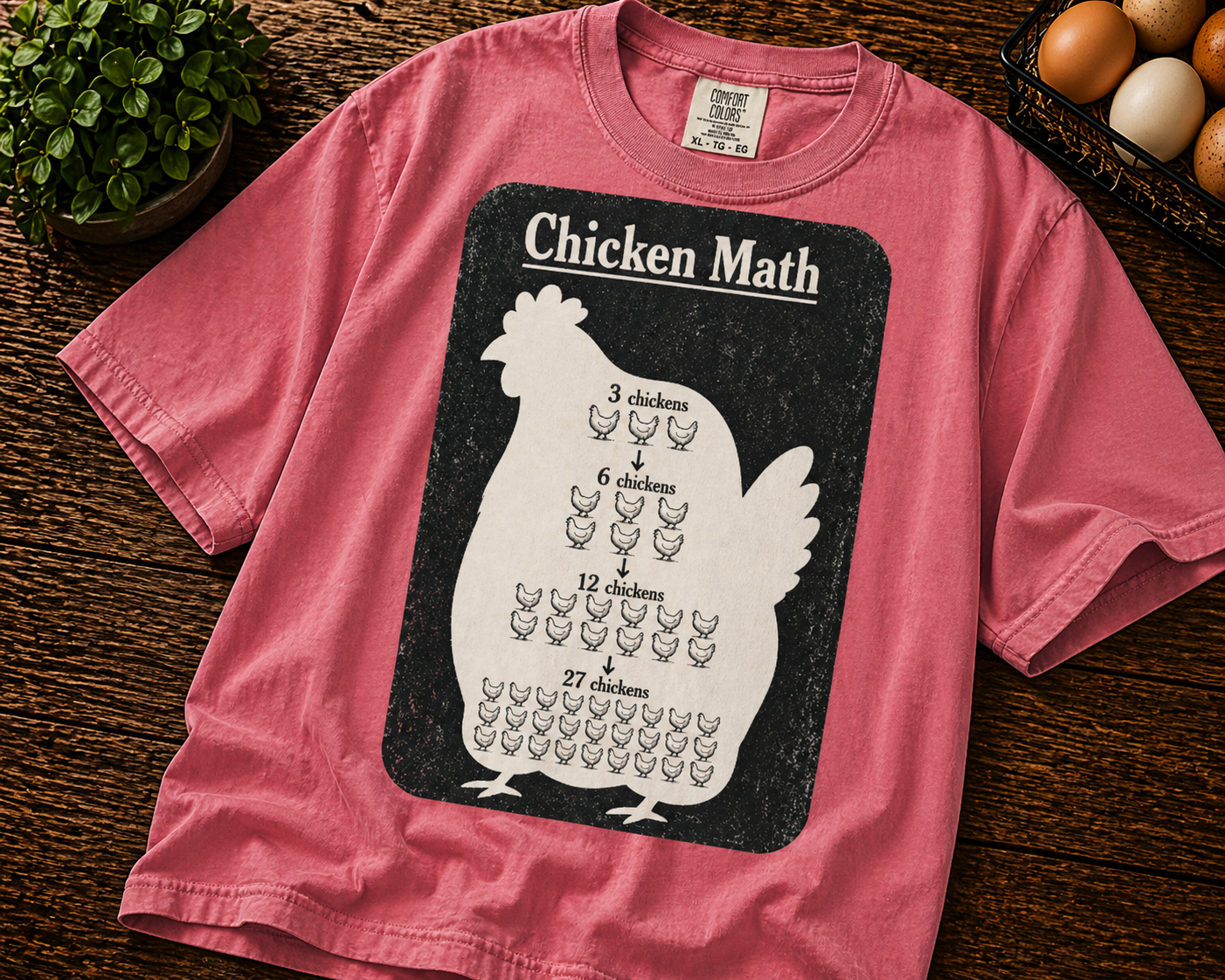 Chicken Math T-Shirt