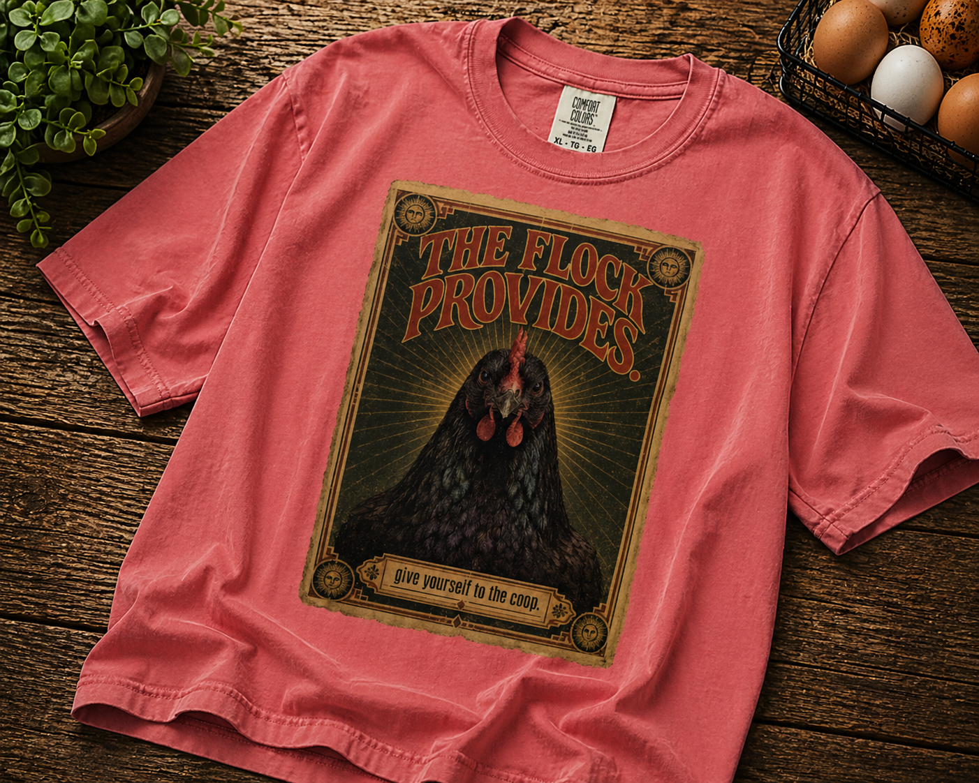 The Flock Provides T-Shirt