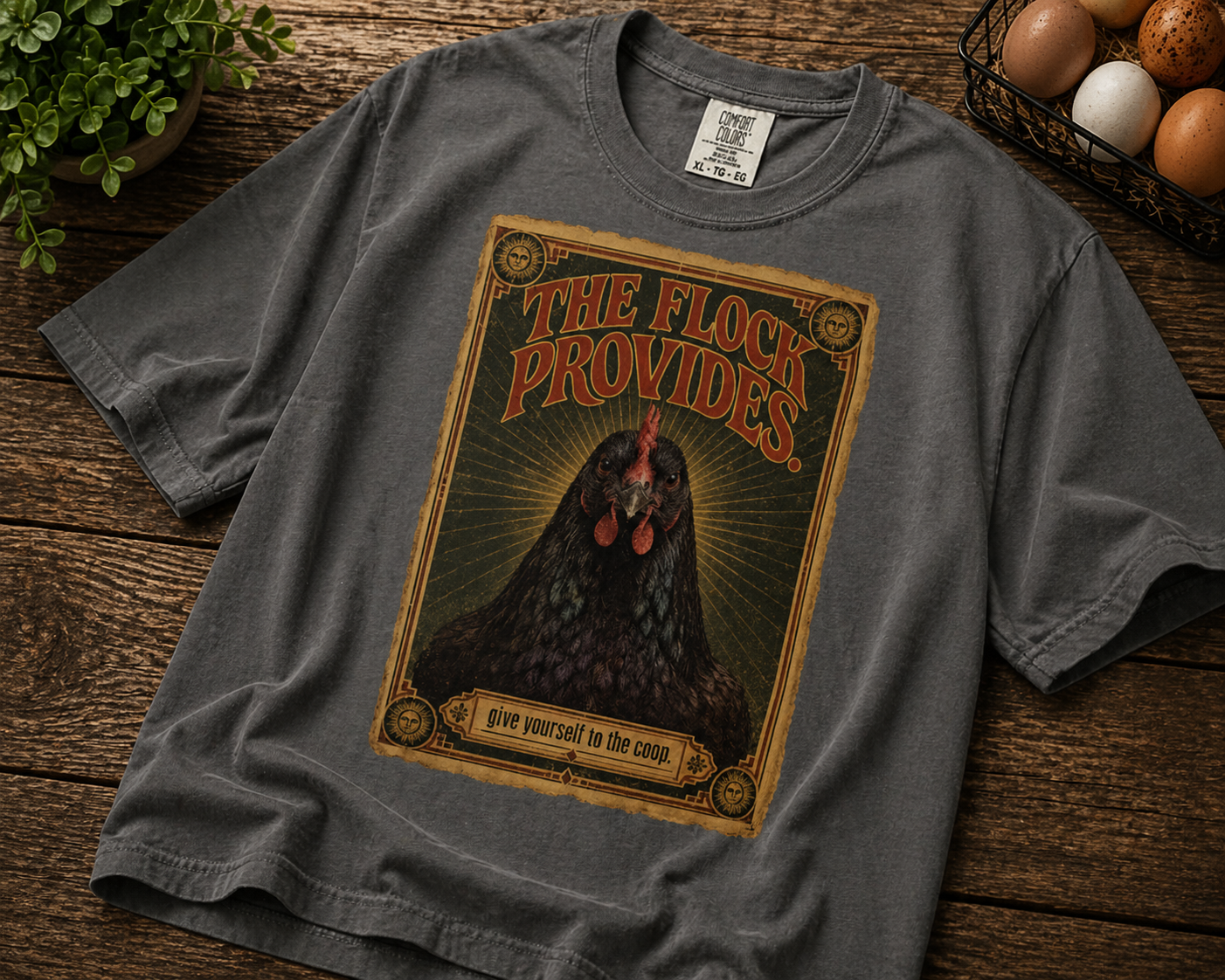 The Flock Provides T-Shirt