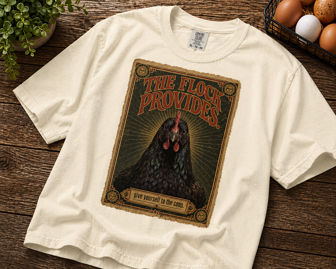 The Flock Provides T-Shirt