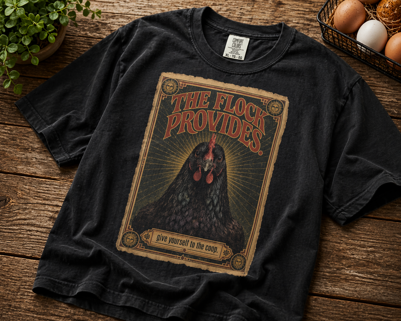 The Flock Provides T-Shirt